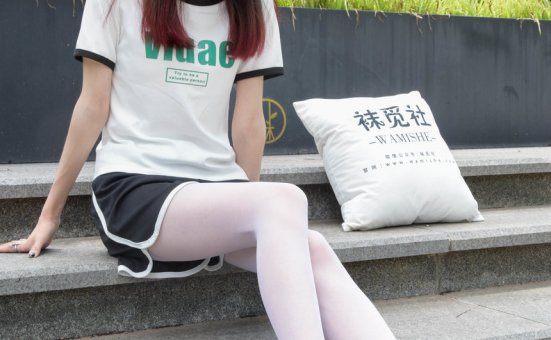 袜觅社 NO.028 奶茶